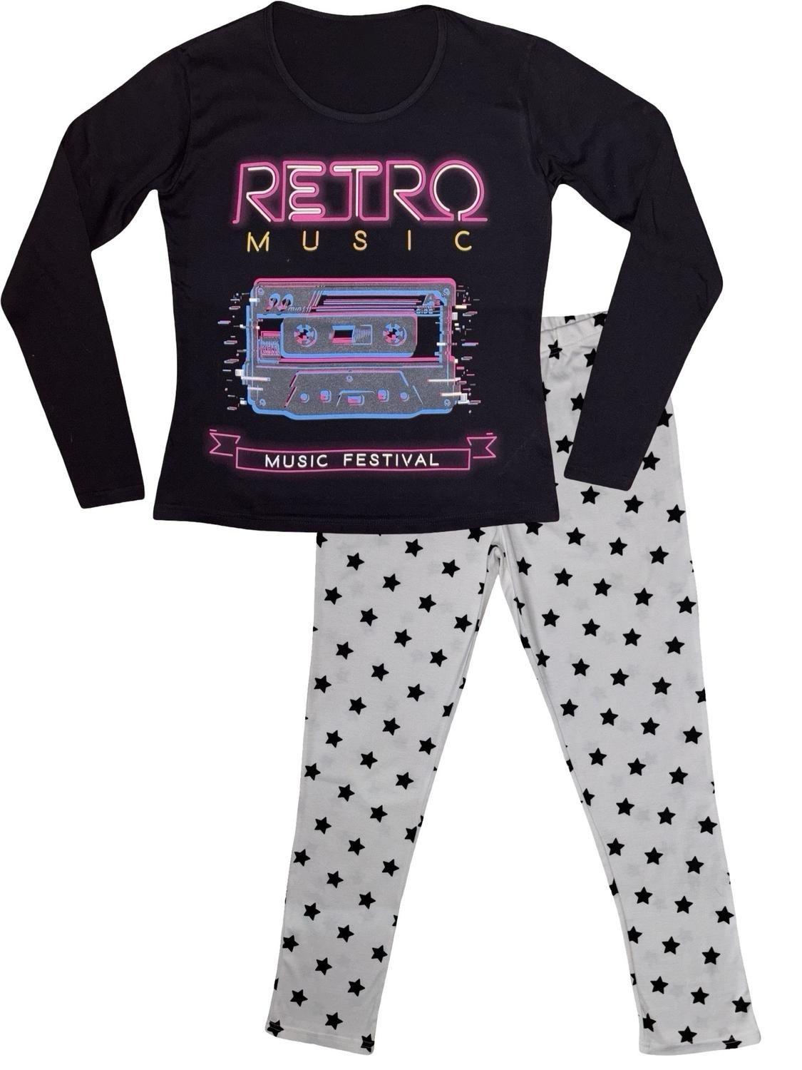 Pijama Mujer Algodón Retro Music K02001-04-3