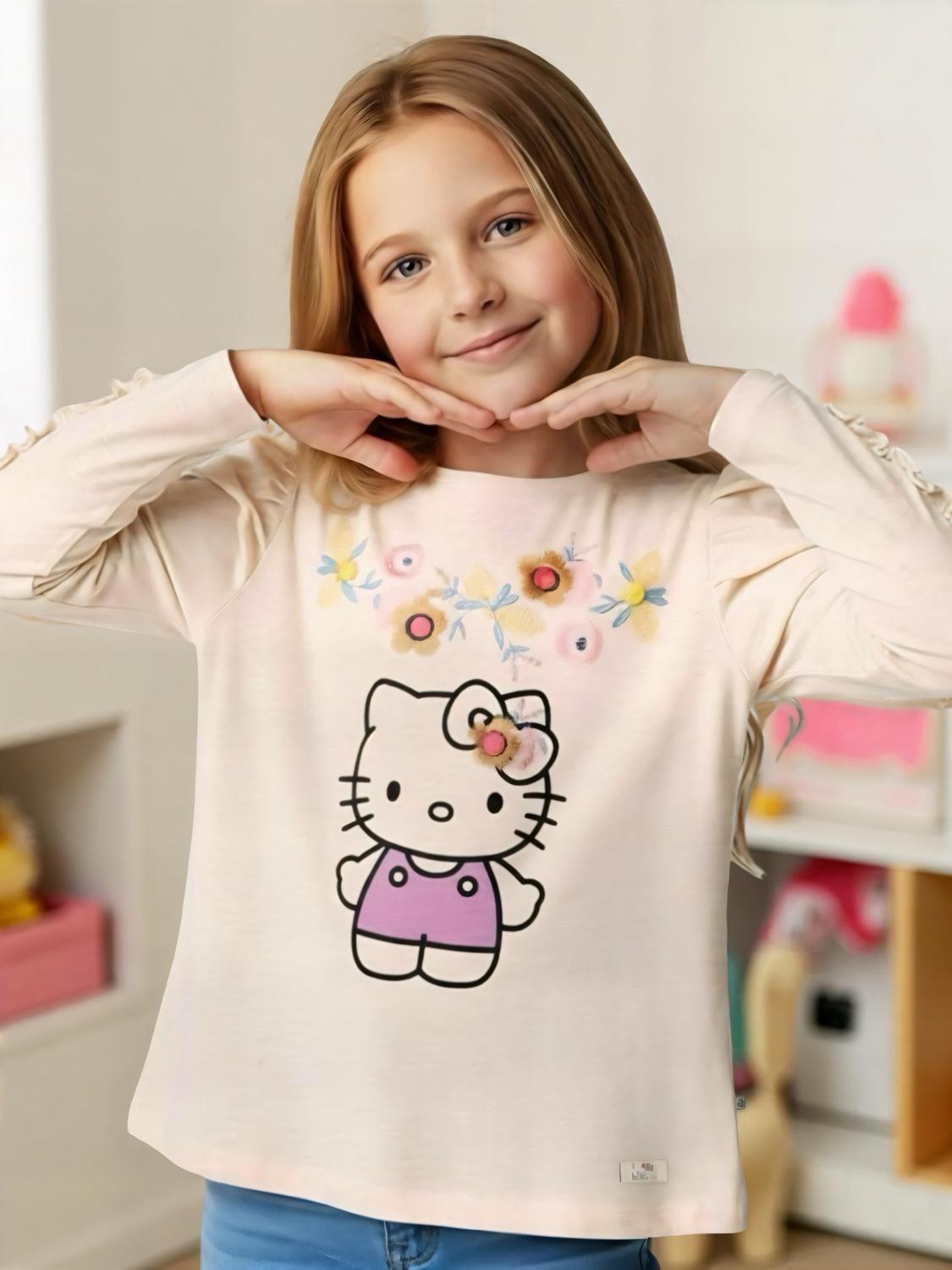 Polera Niña Hello Kitty S122767-86-0