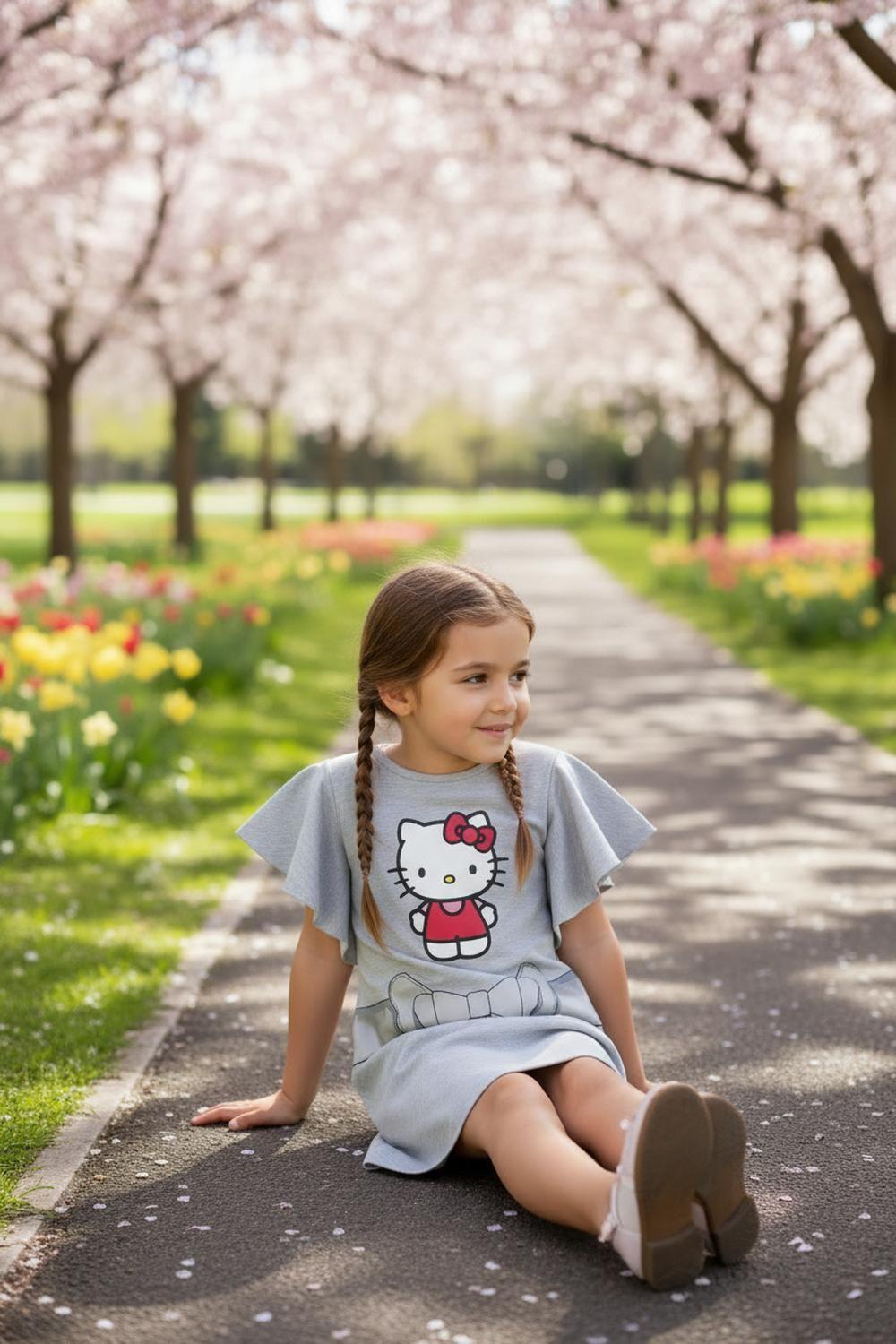 Vestido Niña Hello Kitty S128157-25-2