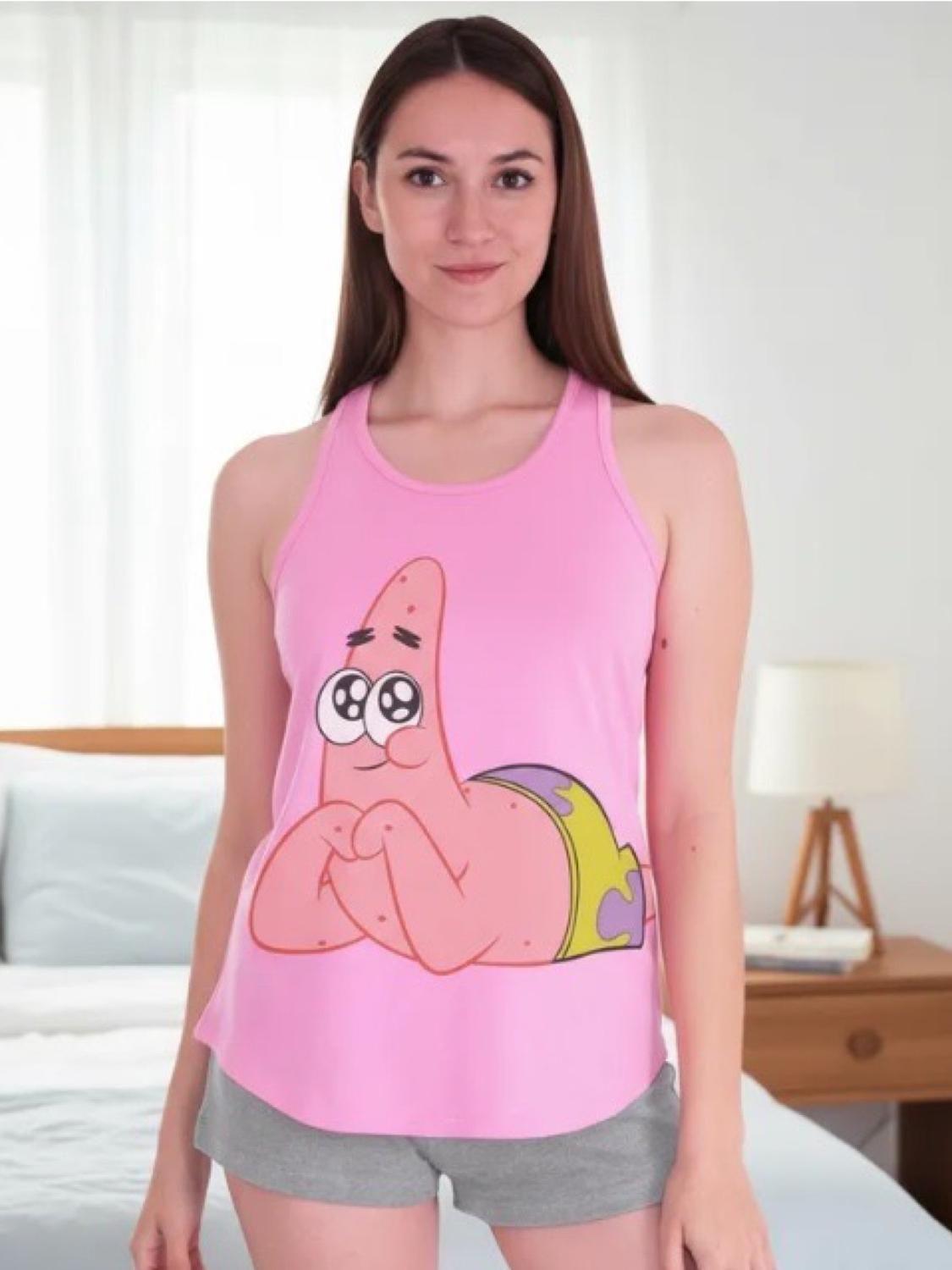 Pijama Mujer Bob Esponja N801009-5825-0