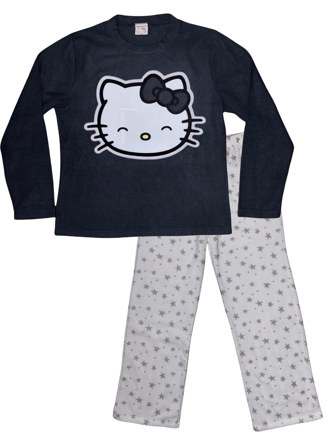 Pijama Mujer Micropolar Hello Kitty S1021270-07-0