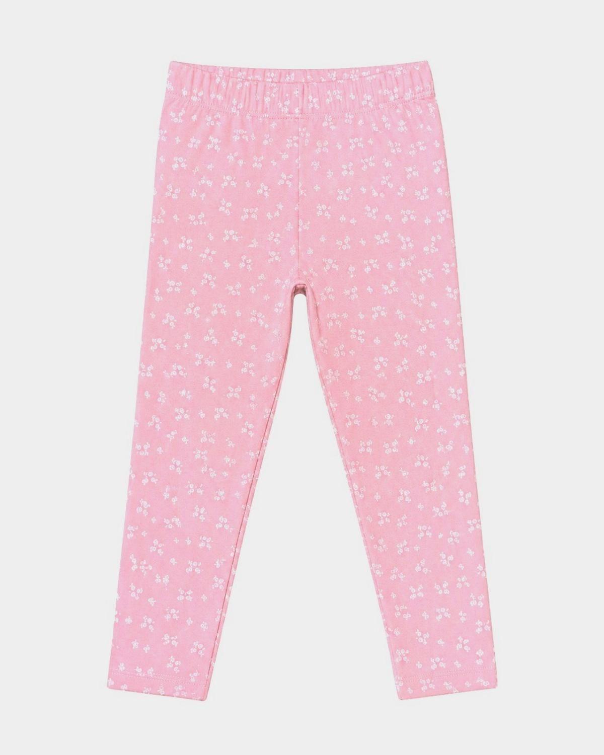 Calza Niña Full Print Flores K910007-35-4