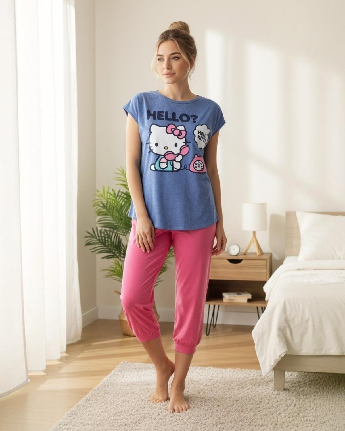 Pijama Mujer Hello Kitty S1021212-K968412-2
