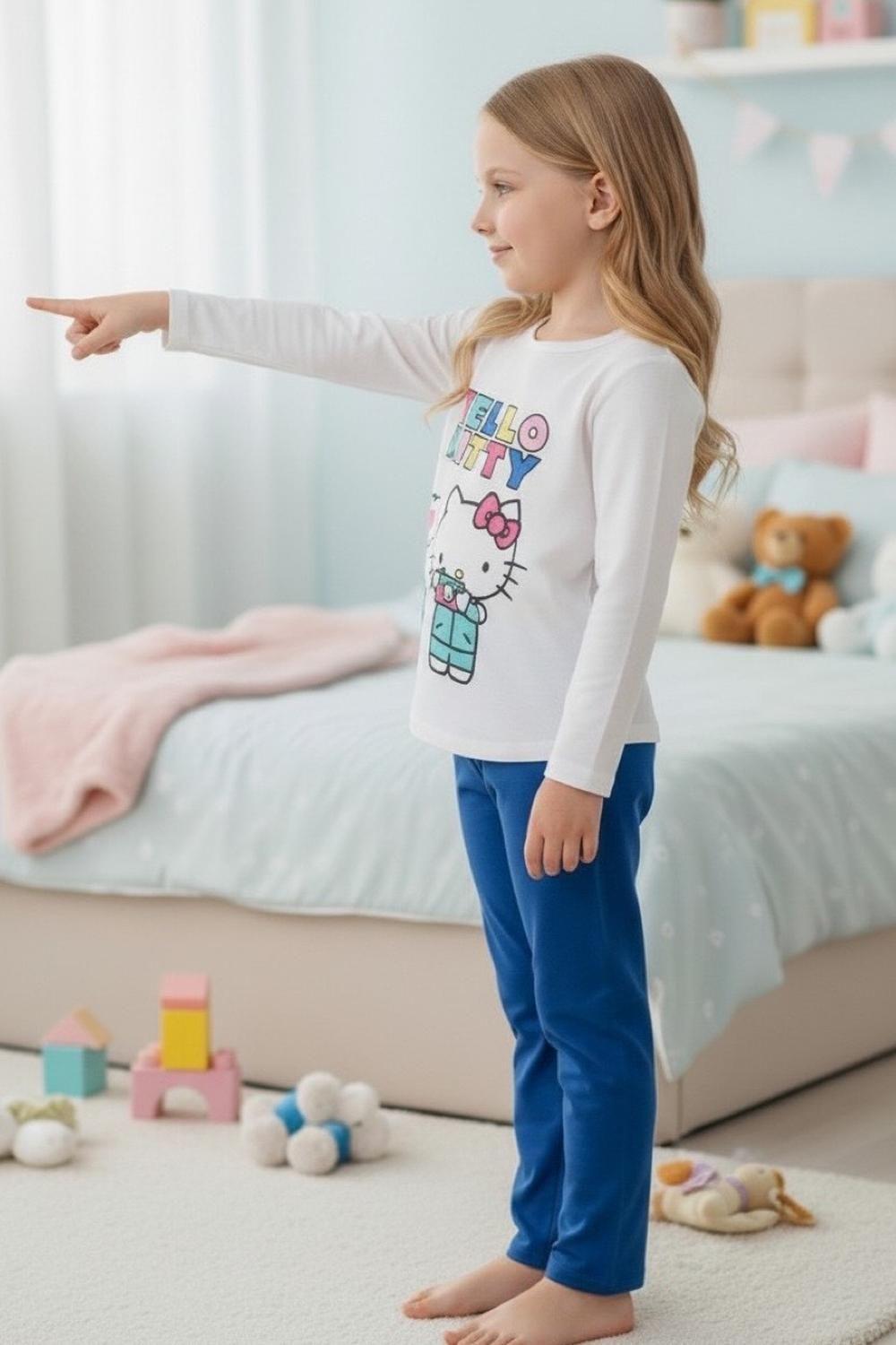 Pijama Niña Estampado Hello Kitty S112552-0284-2