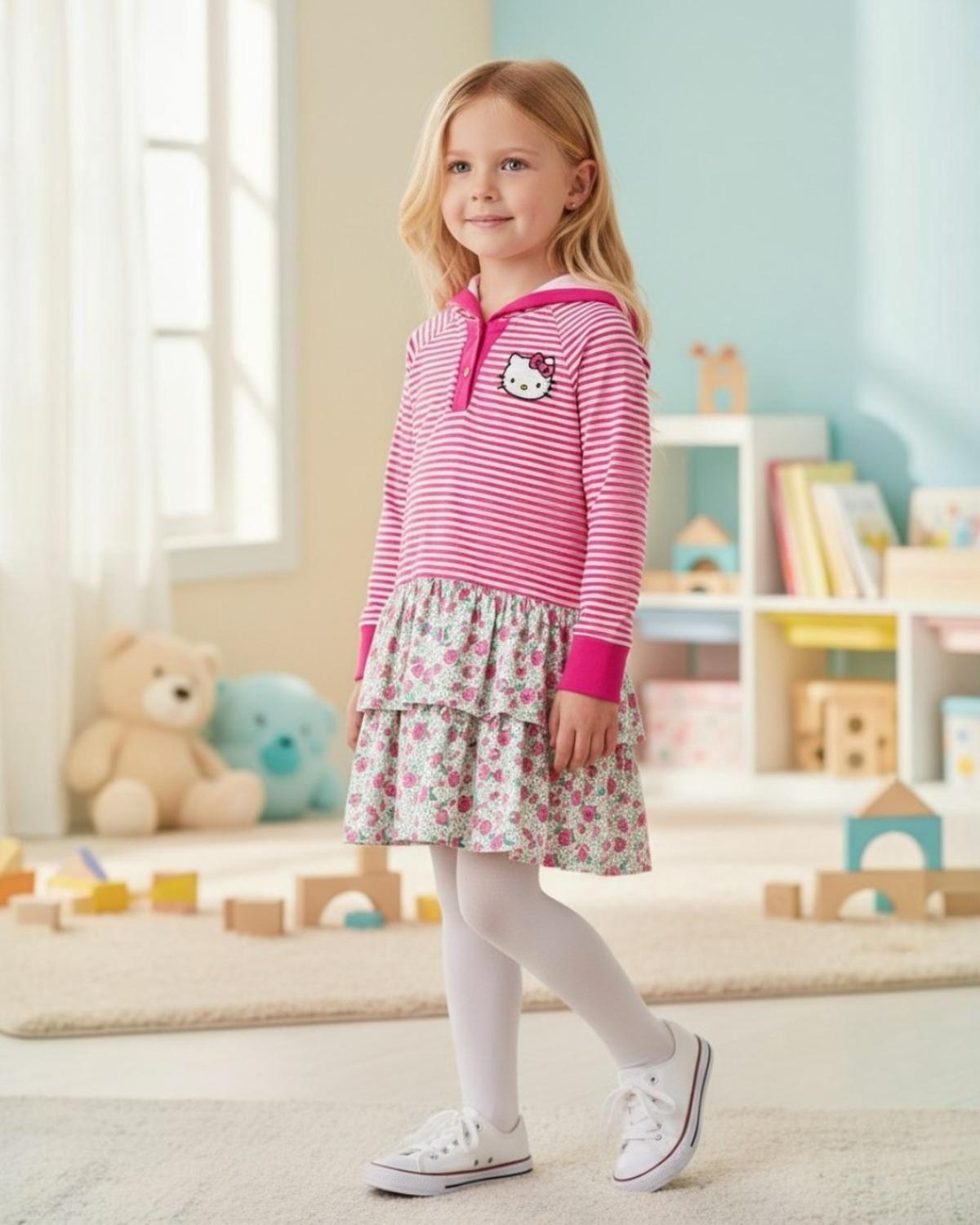 Vestido Niña Hello Kitty S128211-12-3