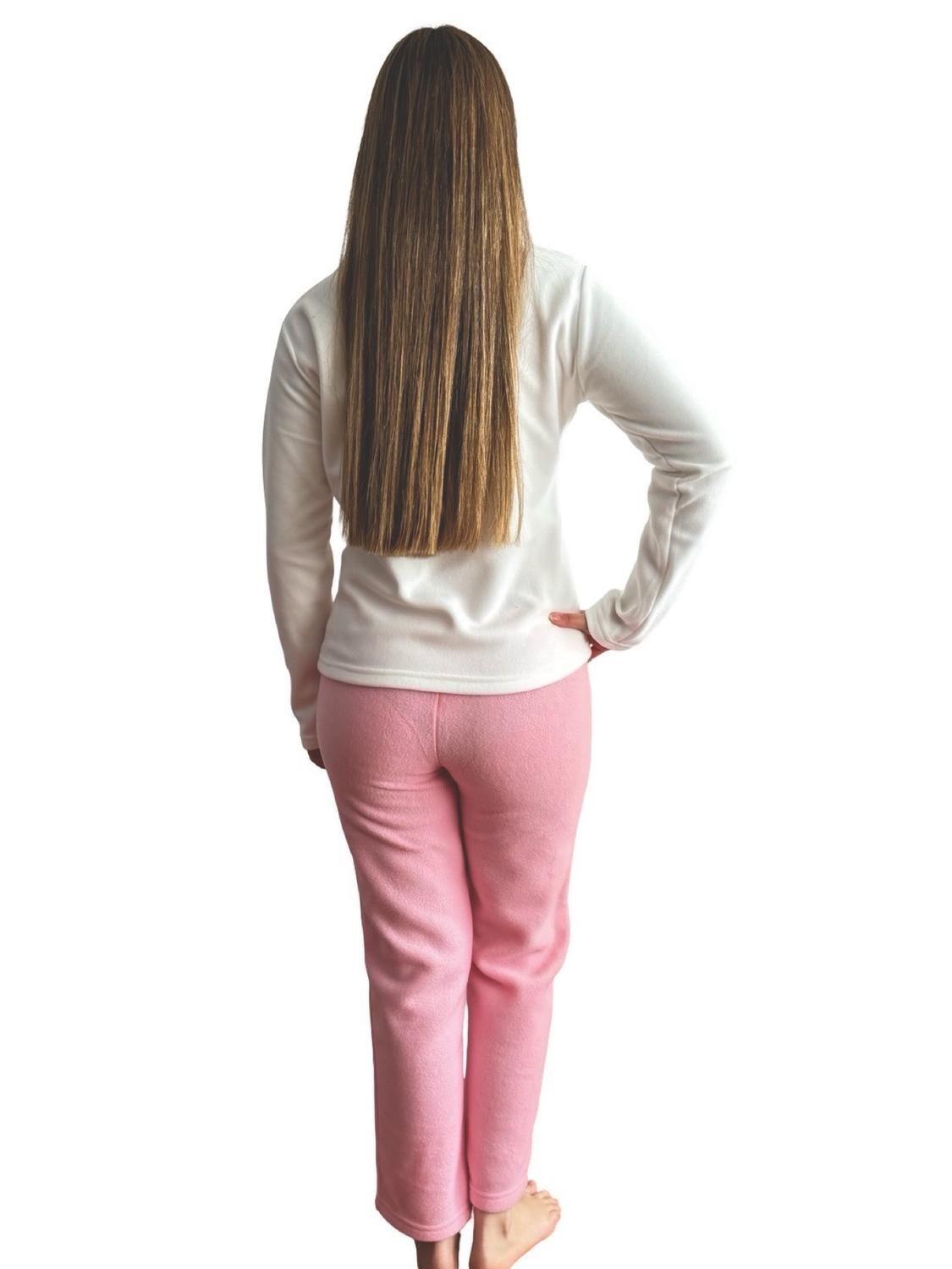 Pijama Micropolar Mujer Hello Kitty S1021240-Ivory-08-4