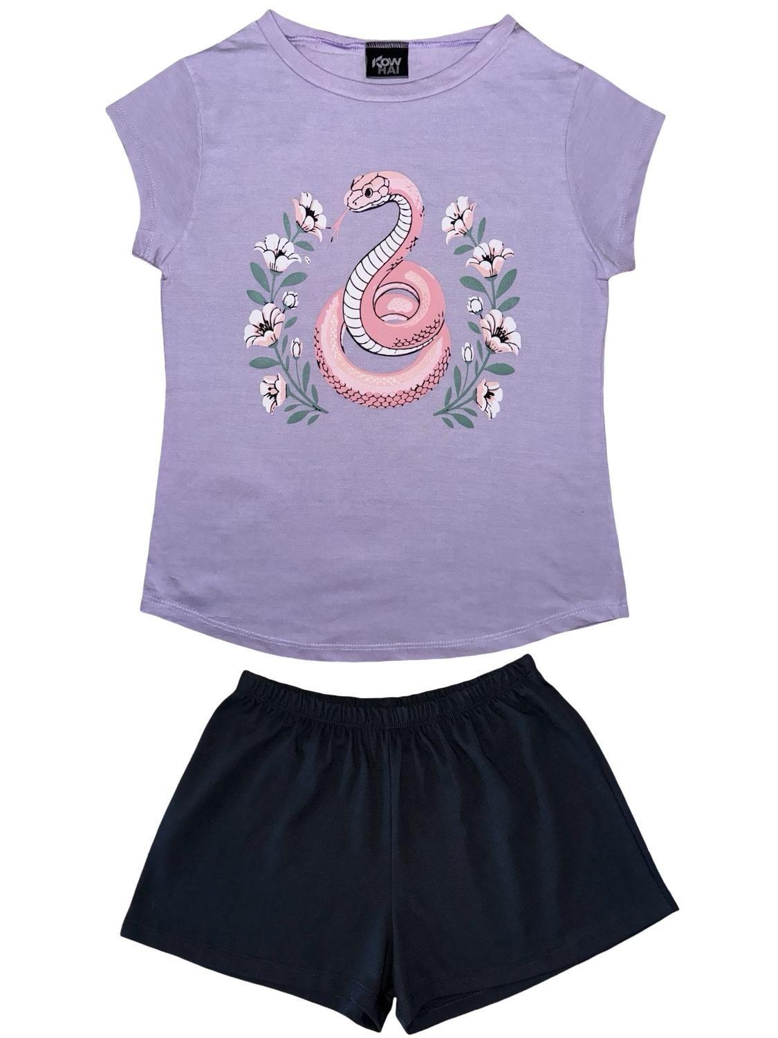 Pijama Mujer Estampado Snake K021002-1103-4