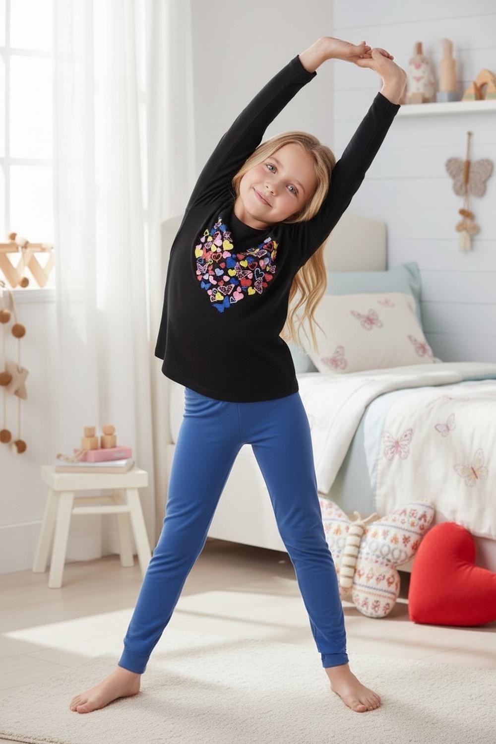 Pijama Niña Estampado Corazón K710001-0384-2