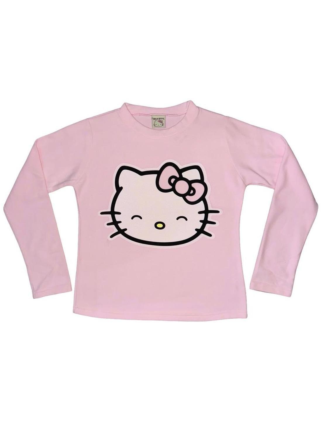Pijama Micropolar Mujer Hello Kitty S1021219-Rosado-15-5