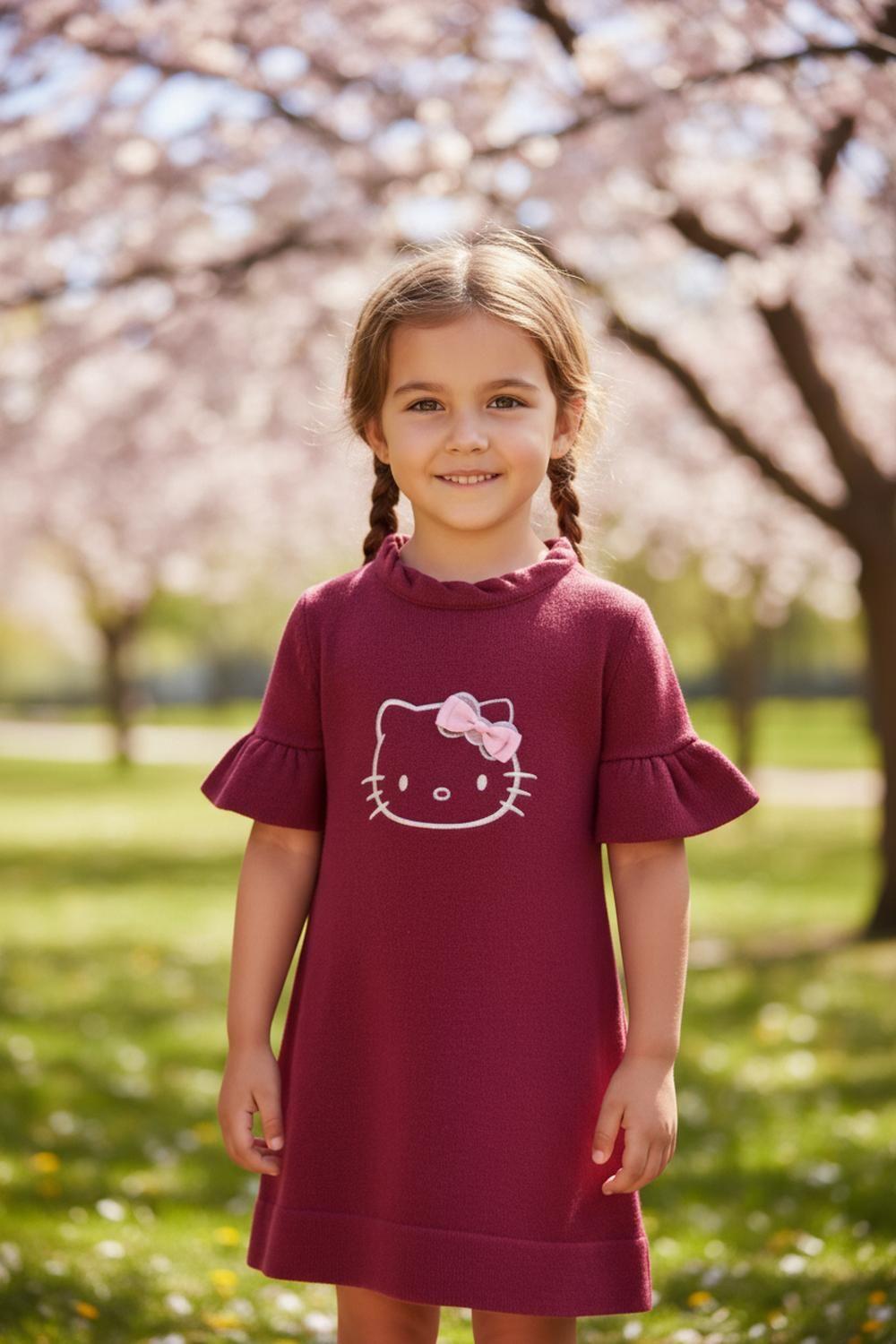 Vestido Niña Hello Kitty S128060-23-0