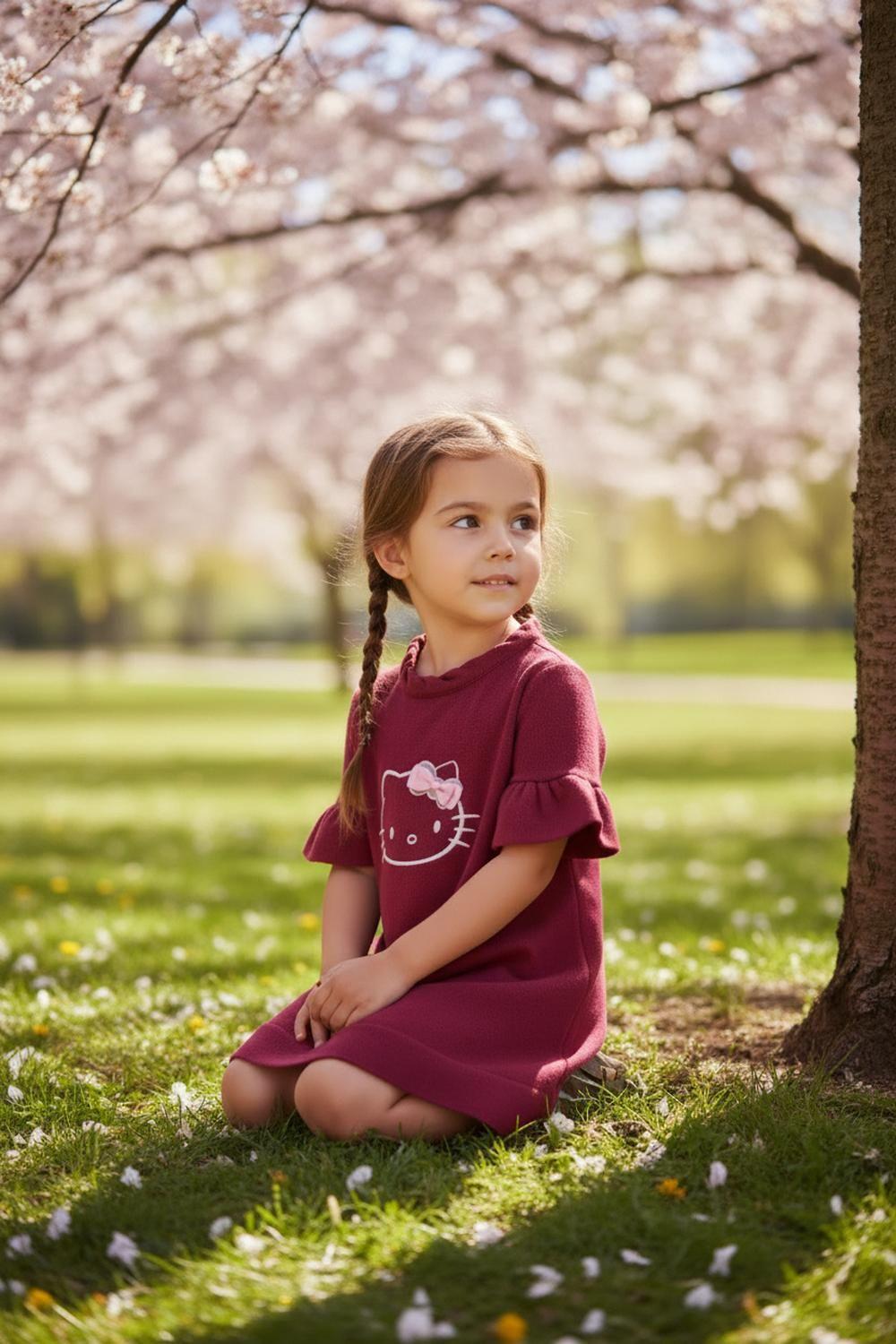 Vestido Niña Hello Kitty S128060-23-1