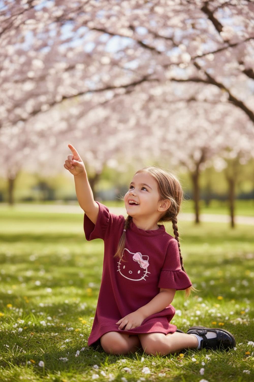 Vestido Niña Hello Kitty S128060-23-2