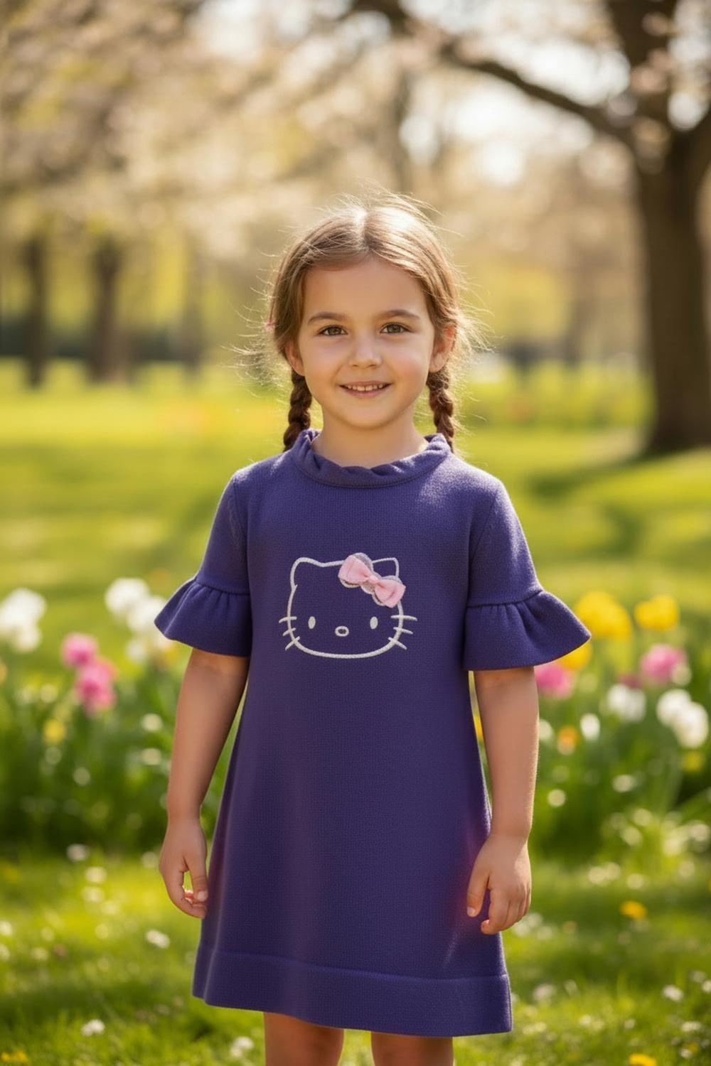 Vestido Niña Hello Kitty S128060-68-0