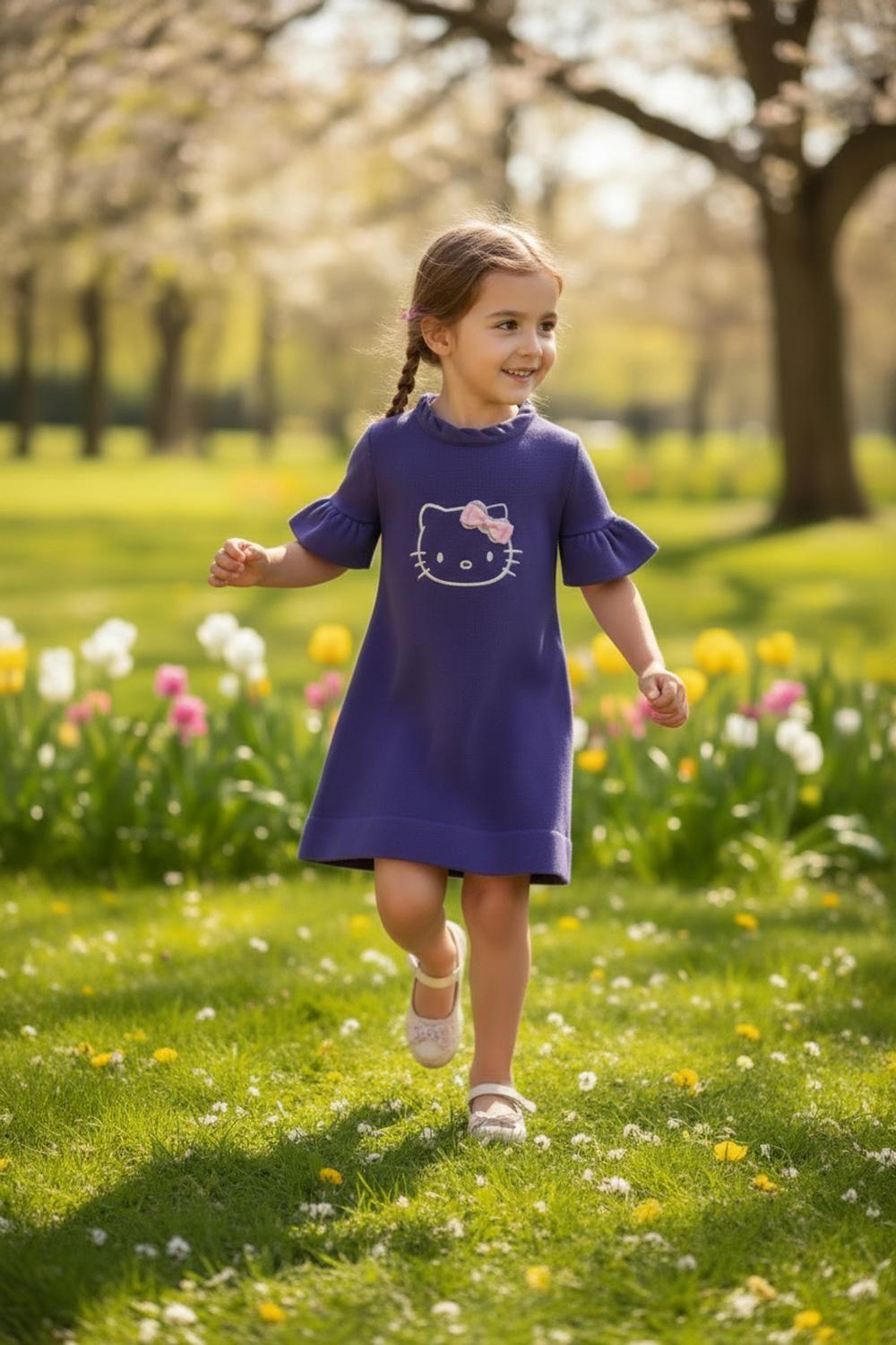 Vestido Niña Hello Kitty S128060-68-1