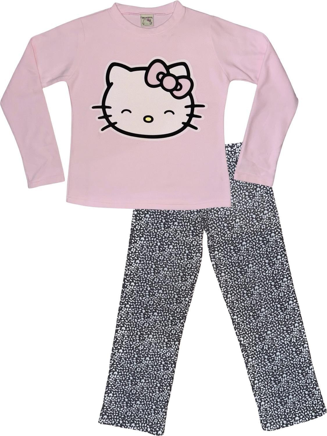 Pijama Micropolar Mujer Hello Kitty S1021219-Rosado-20-3