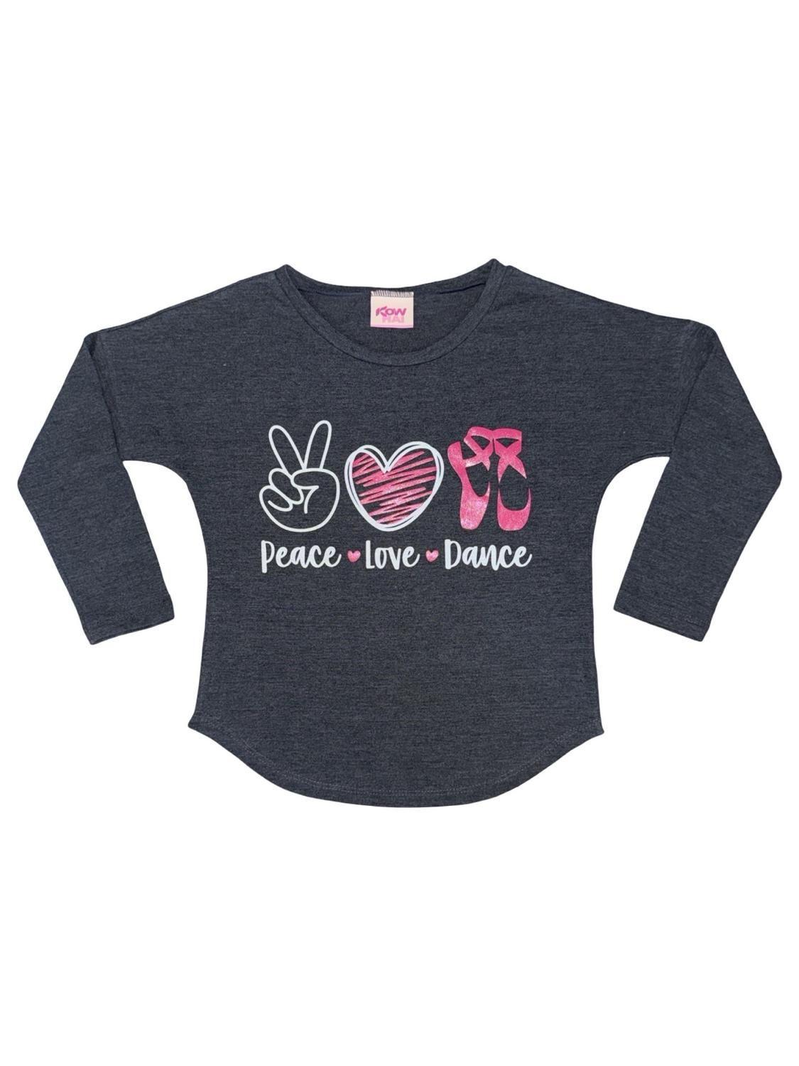 Pijama Niña Estampado Peace Love Dance K710002-2912-5