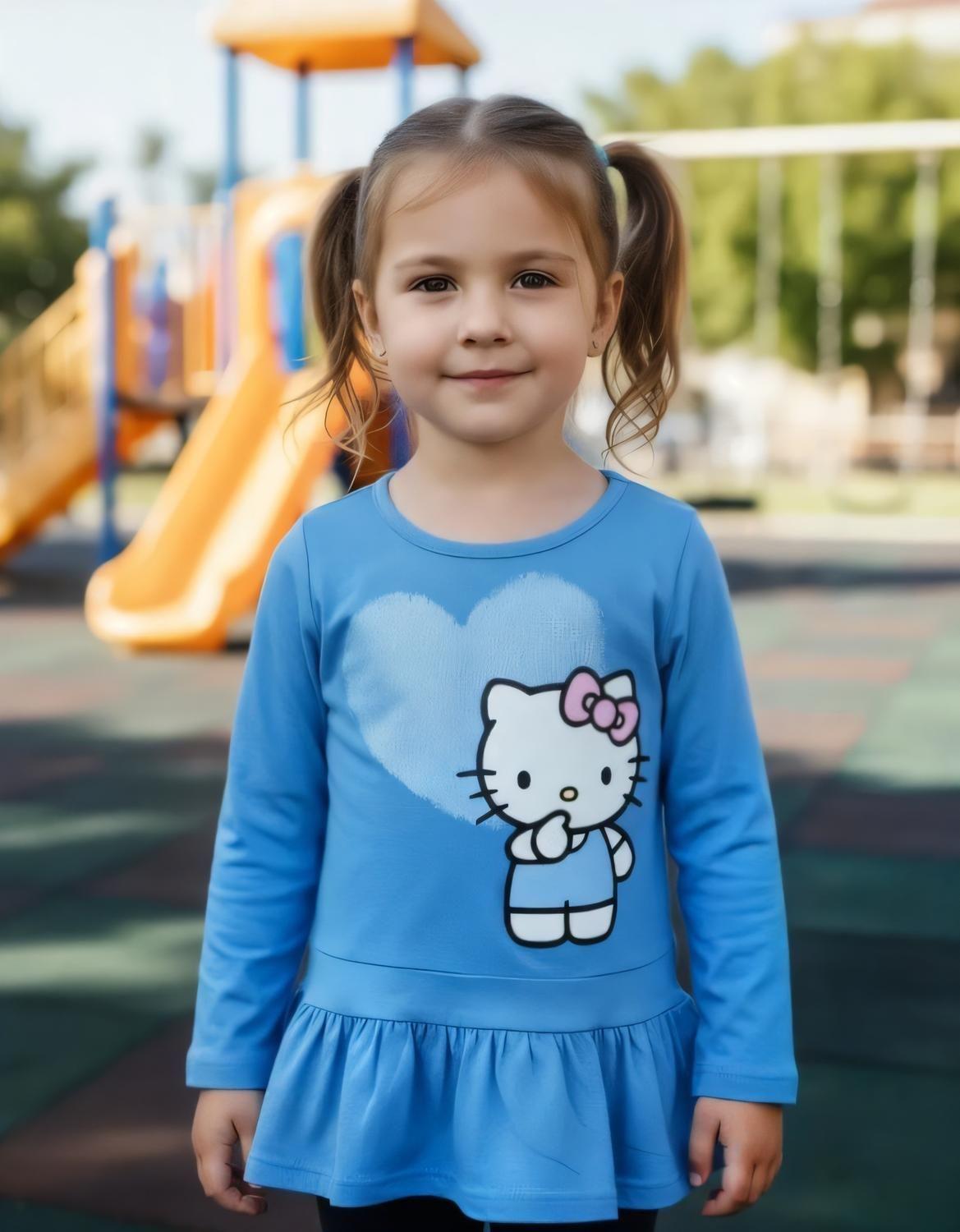 Polera Niña Hello Kitty S122066-09-0