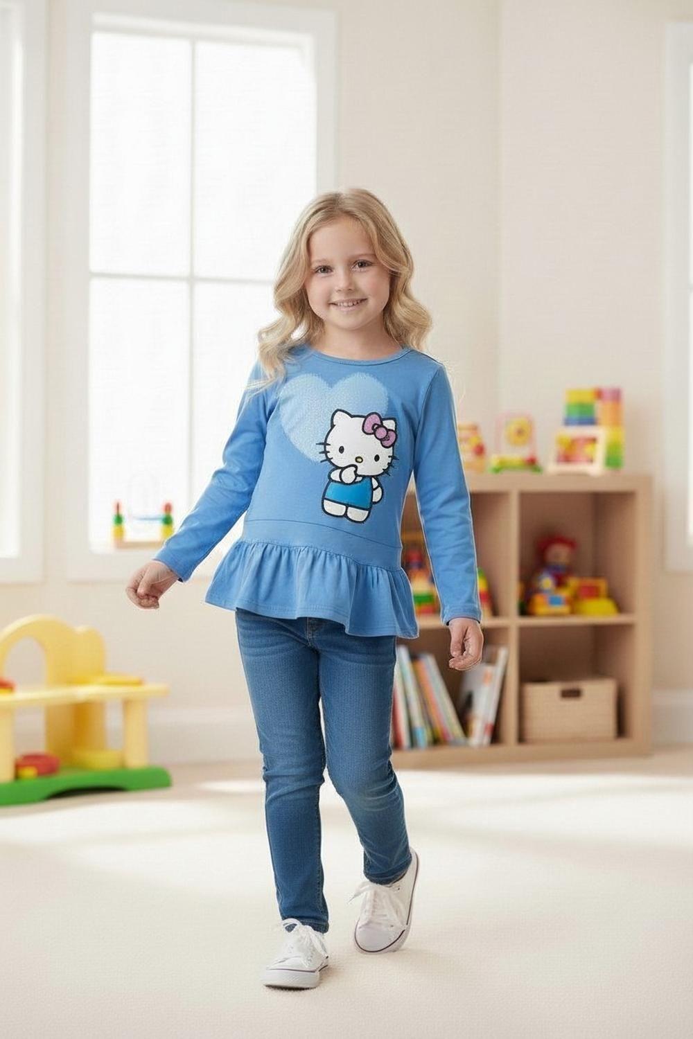 Polera Niña Hello Kitty S122066-09-0