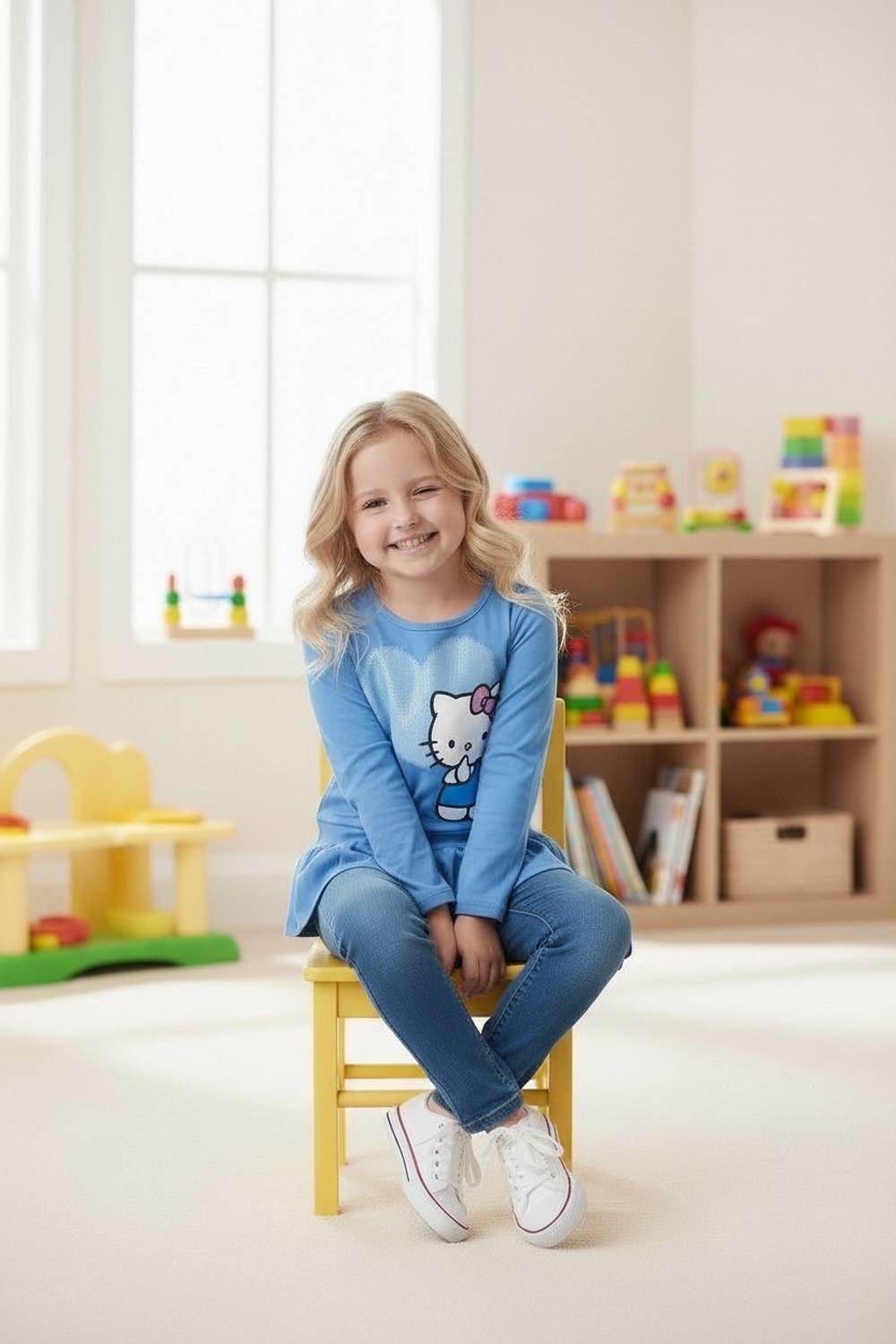 Polera Niña Hello Kitty S122066-09-1