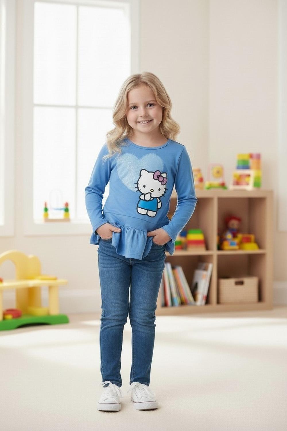 Polera Niña Hello Kitty S122066-09-2