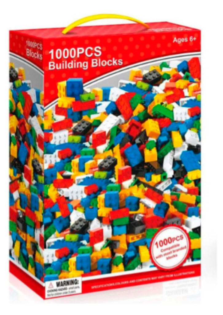 Bloques Tipo Leg 1000 Piezas De Construcción-0