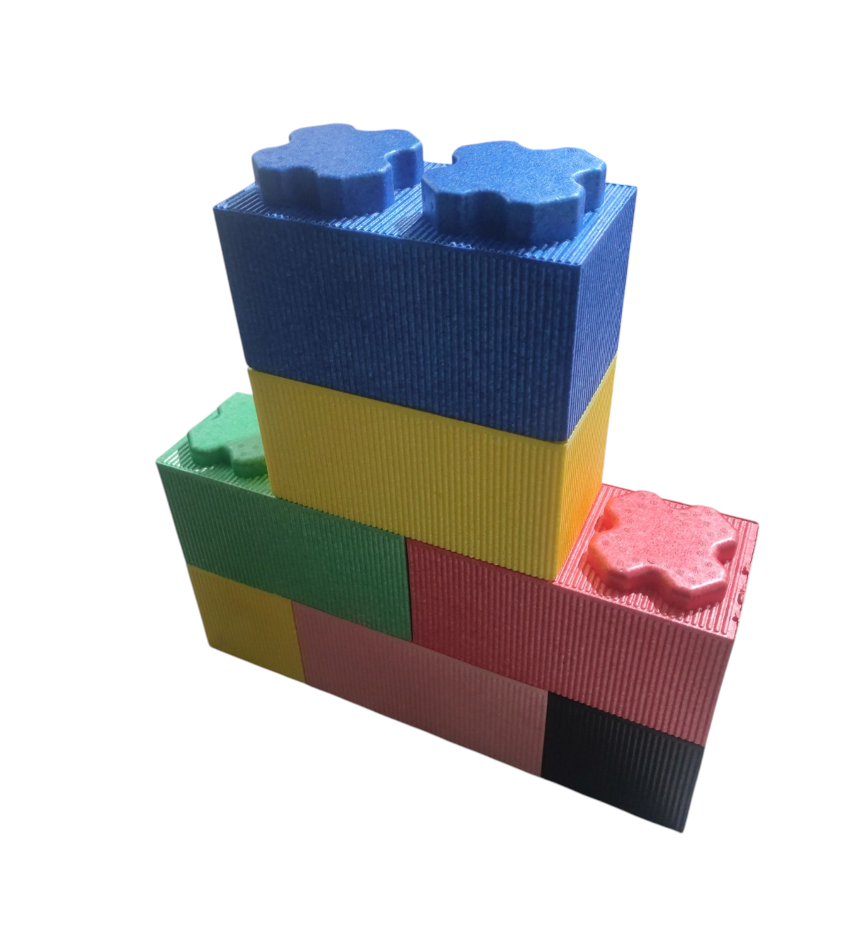 BLOQUE DE ESPUMA AZUL GIGANTE TIPO LEGO-2