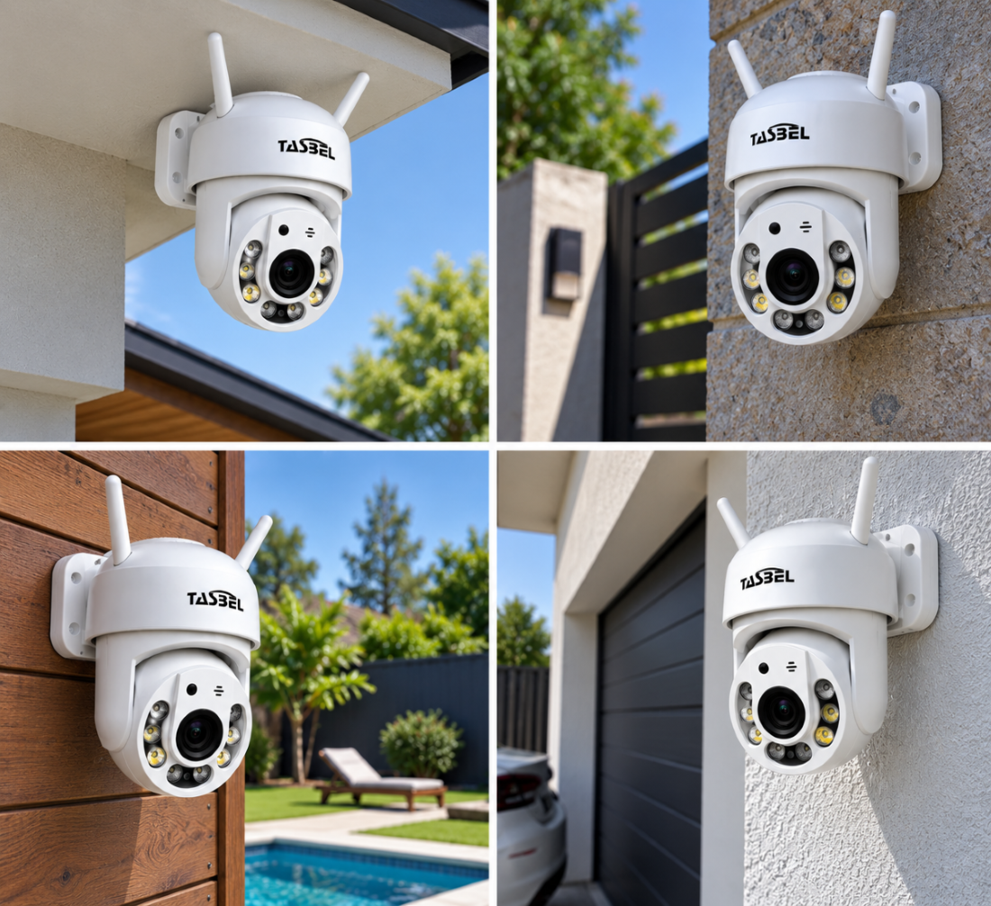 Cámara De Seguridad app Yoosee + Alarma Con 2 Controles-4