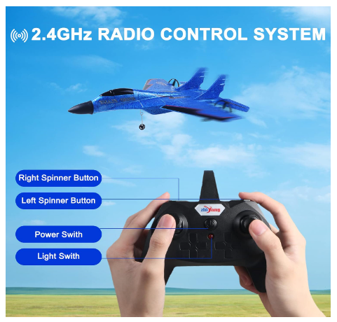 AVION PLANEADOR ACROBATICO A CONTROL REMOTO-4
