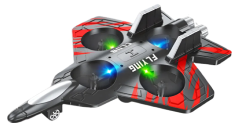 AVION DRONE DE ESPUMA PLANEADOR  A CONTROL REMOTO-0