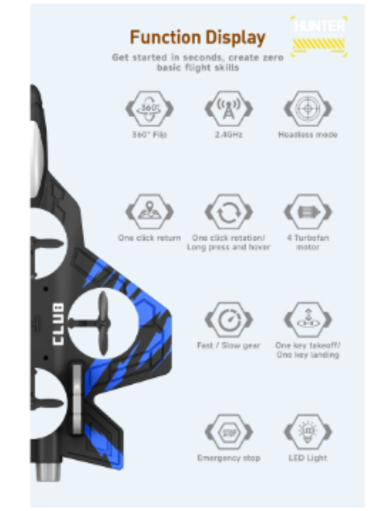 AVION DRONE DE ESPUMA PLANEADOR  A CONTROL REMOTO-6