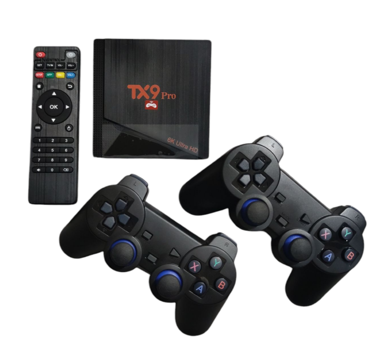 Dispositivo inteligente Tx9 pro + Retro Game-2