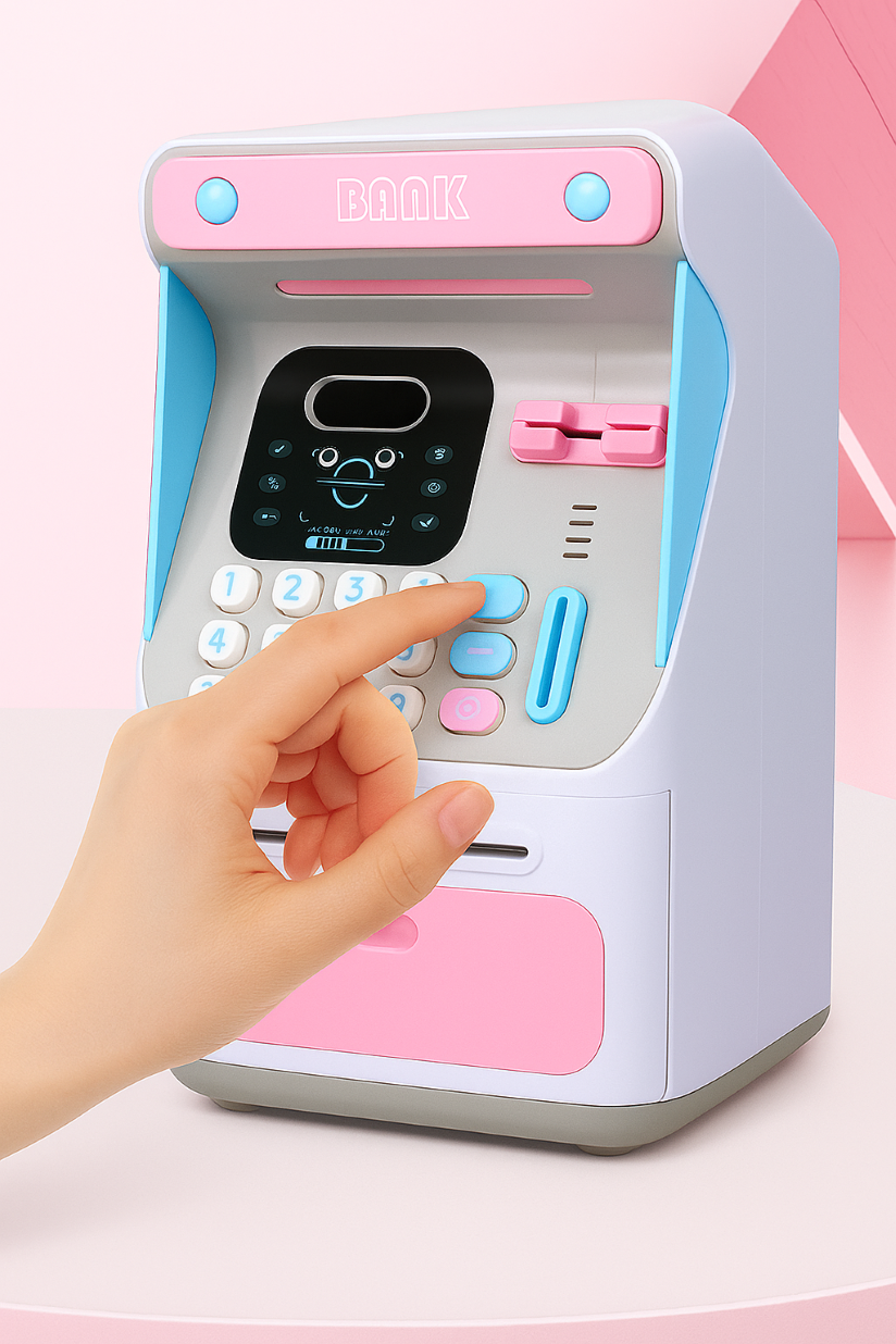 ALCANCIA ELECTRONICA CAJERO AUTOMATICO -2