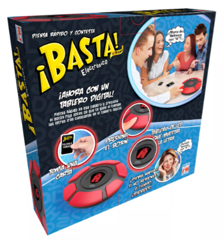 ¡Basta! 2.0  Juego De Mesa Español Piensa Rapido y Contesta-0
