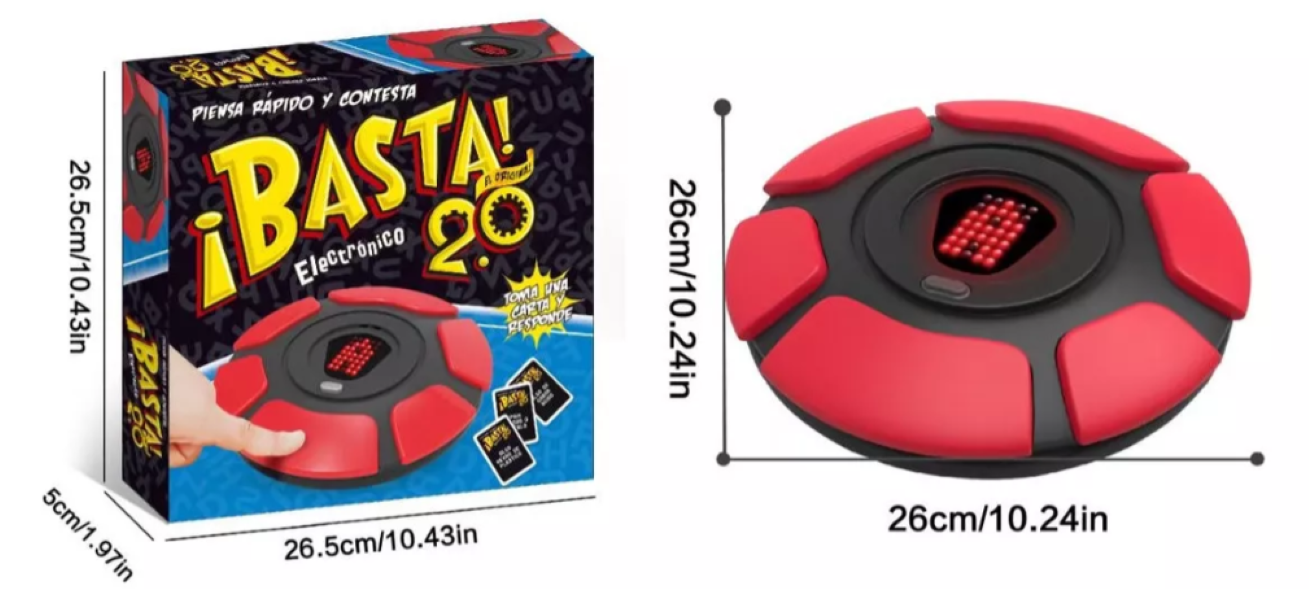 ¡Basta! 2.0  Juego De Mesa Español Piensa Rapido y Contesta-2
