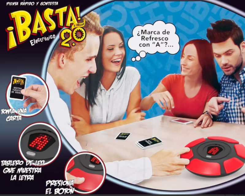 ¡Basta! 2.0  Juego De Mesa Español Piensa Rapido y Contesta-3