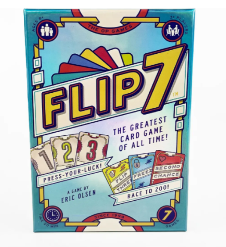 Flip 7 Juego De Cartas Explosivo De Estrategia-0