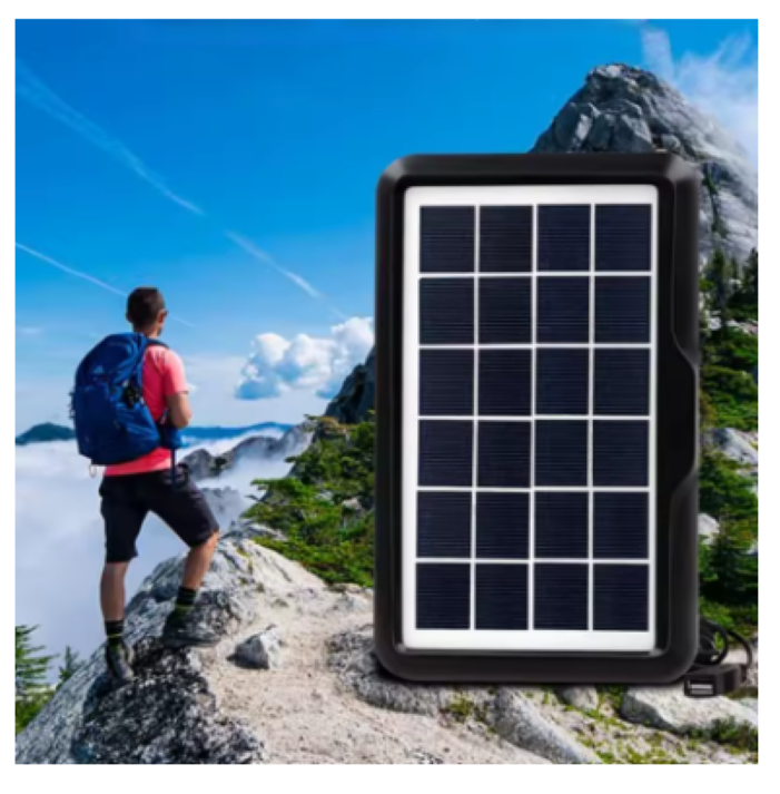 PANEL DE CARGA SOLAR MULTIFUNCIONAL 8W-3