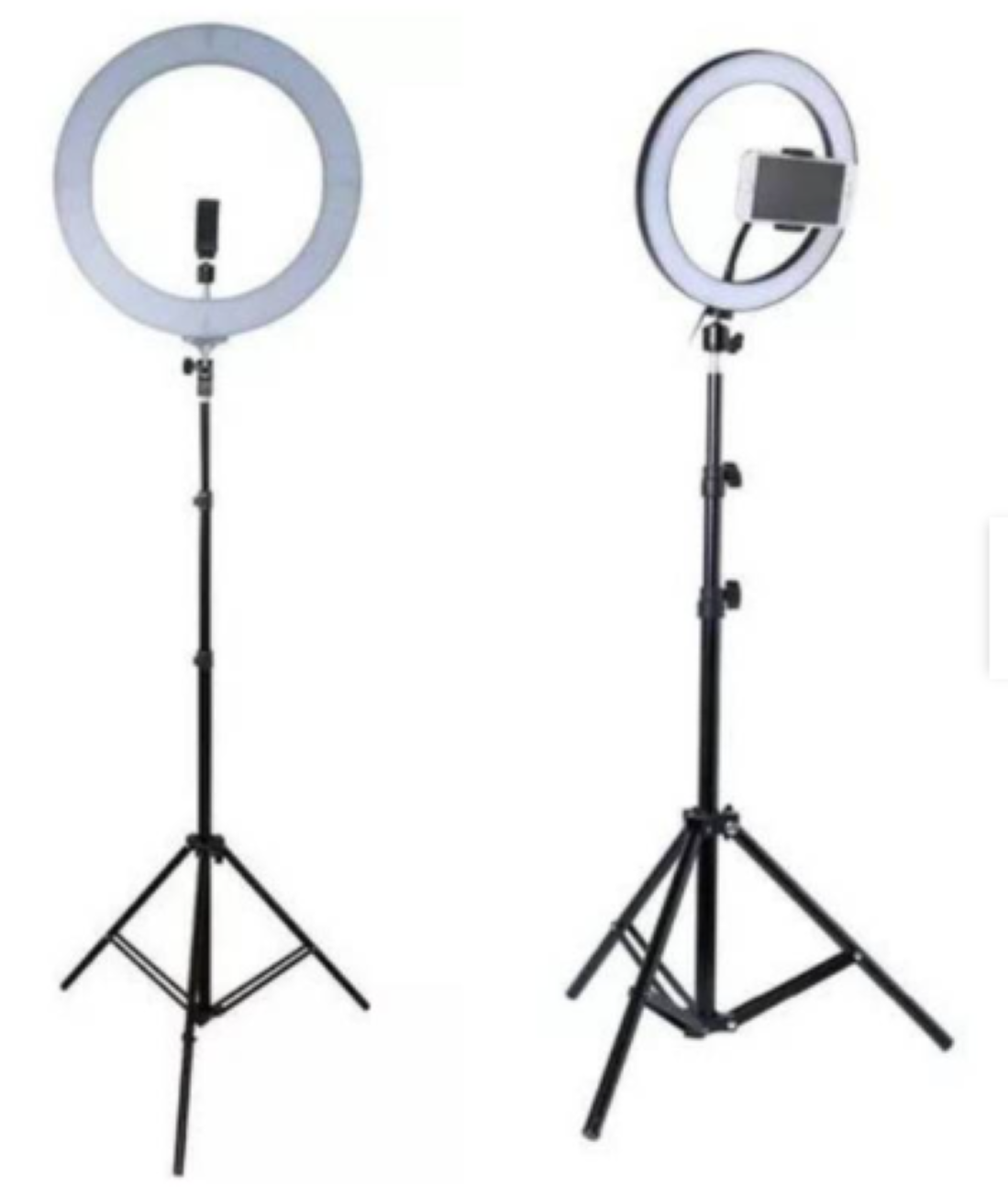 Aro De Luz Led 30cm Trípode 2metros Porta Celular-0