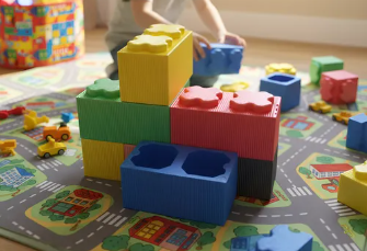 SET 10 BLOQUES GIGANTES DE CONSTRUCCION DE ESPUMA TIPO LEGO-3