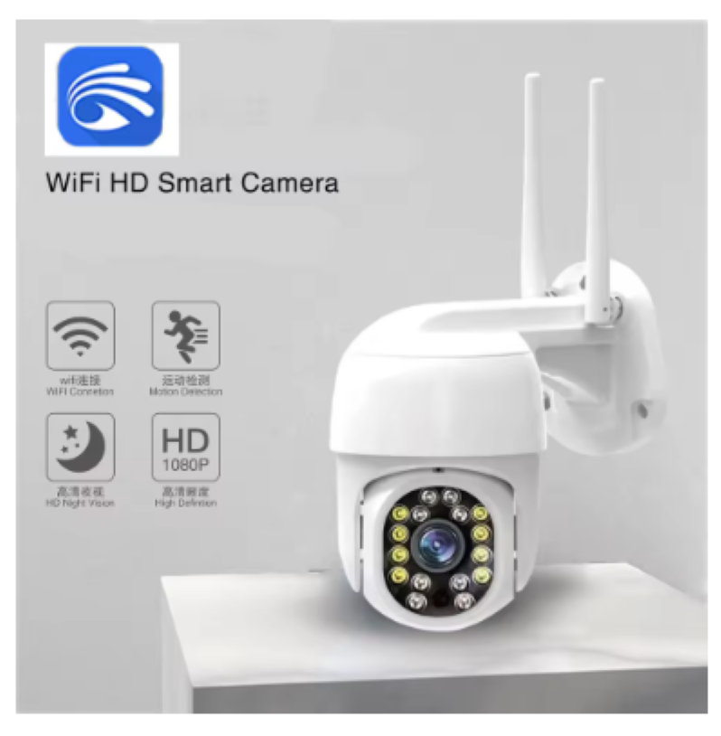 Camara Domo Ip Wifi Hd Motorizada Vision Nocturna App Yoosee-2