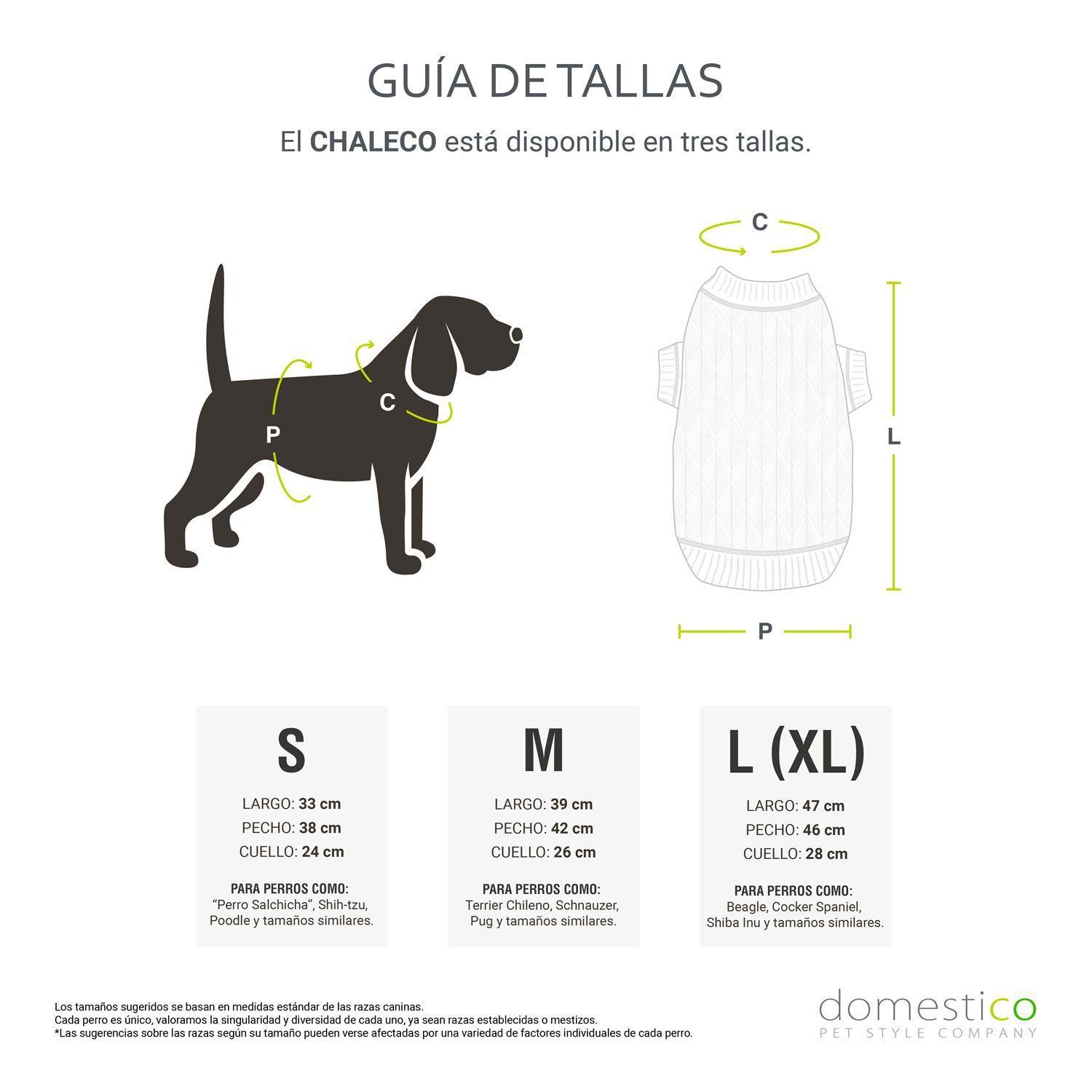 Chaleco para Perro Fucsia - 3 Tallas-5