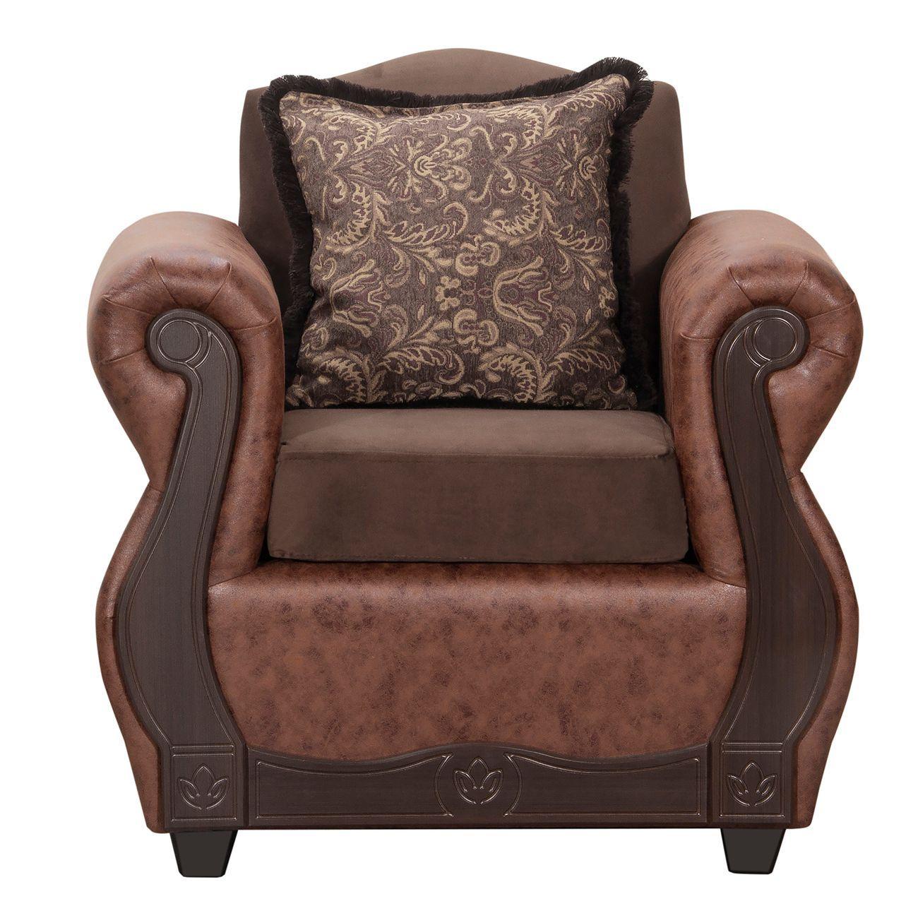 Juego de Living 3 2 1 1 Gran Columbia Café-4