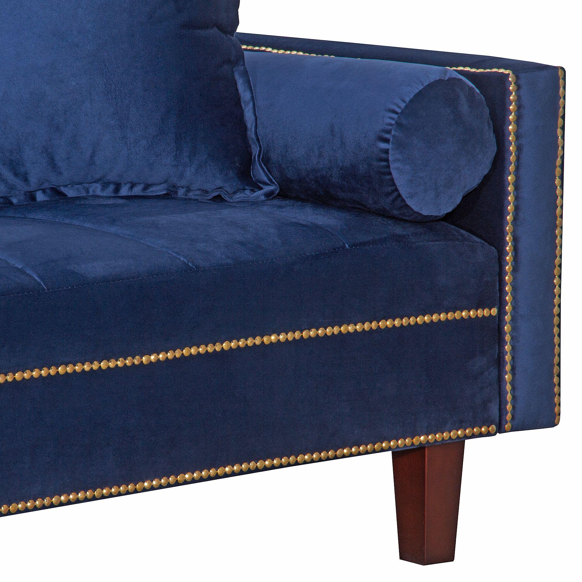 Futon Sofa Cama Golden Blue-4