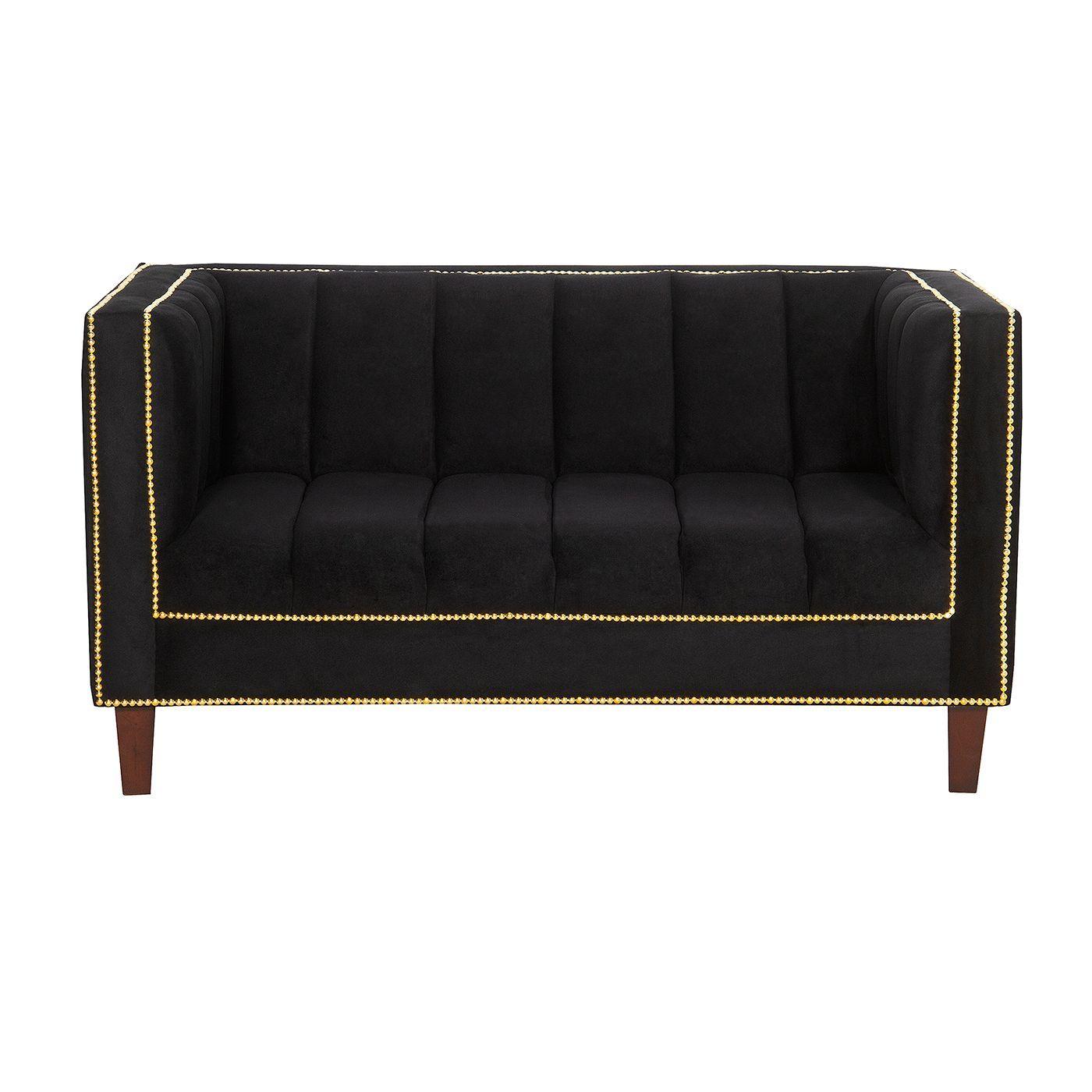 SOFA 2 CUERPOS GROSSETO BLACK-0