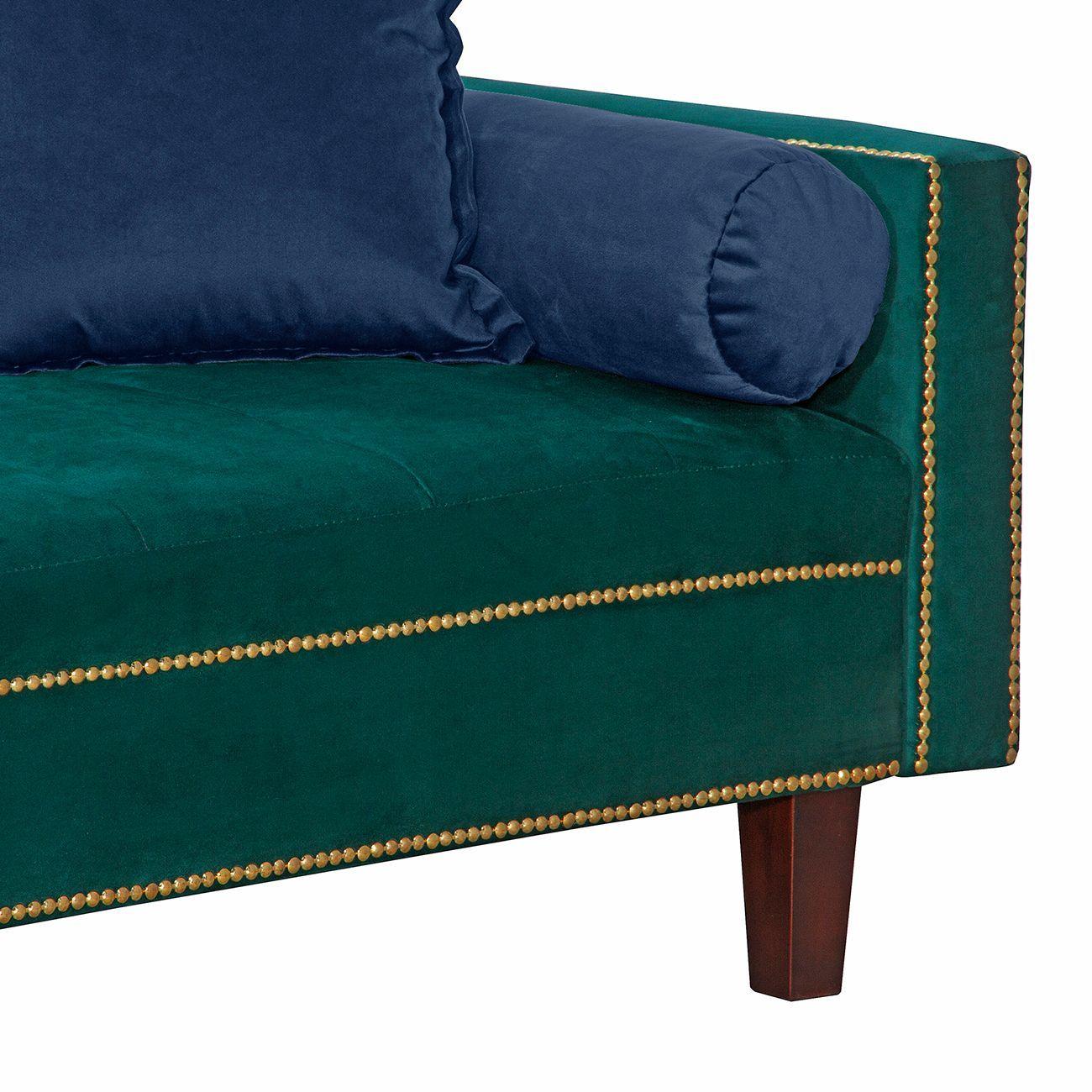 Futon Sofa Cama Vanguardia 200 x110 Verde - Azul-3