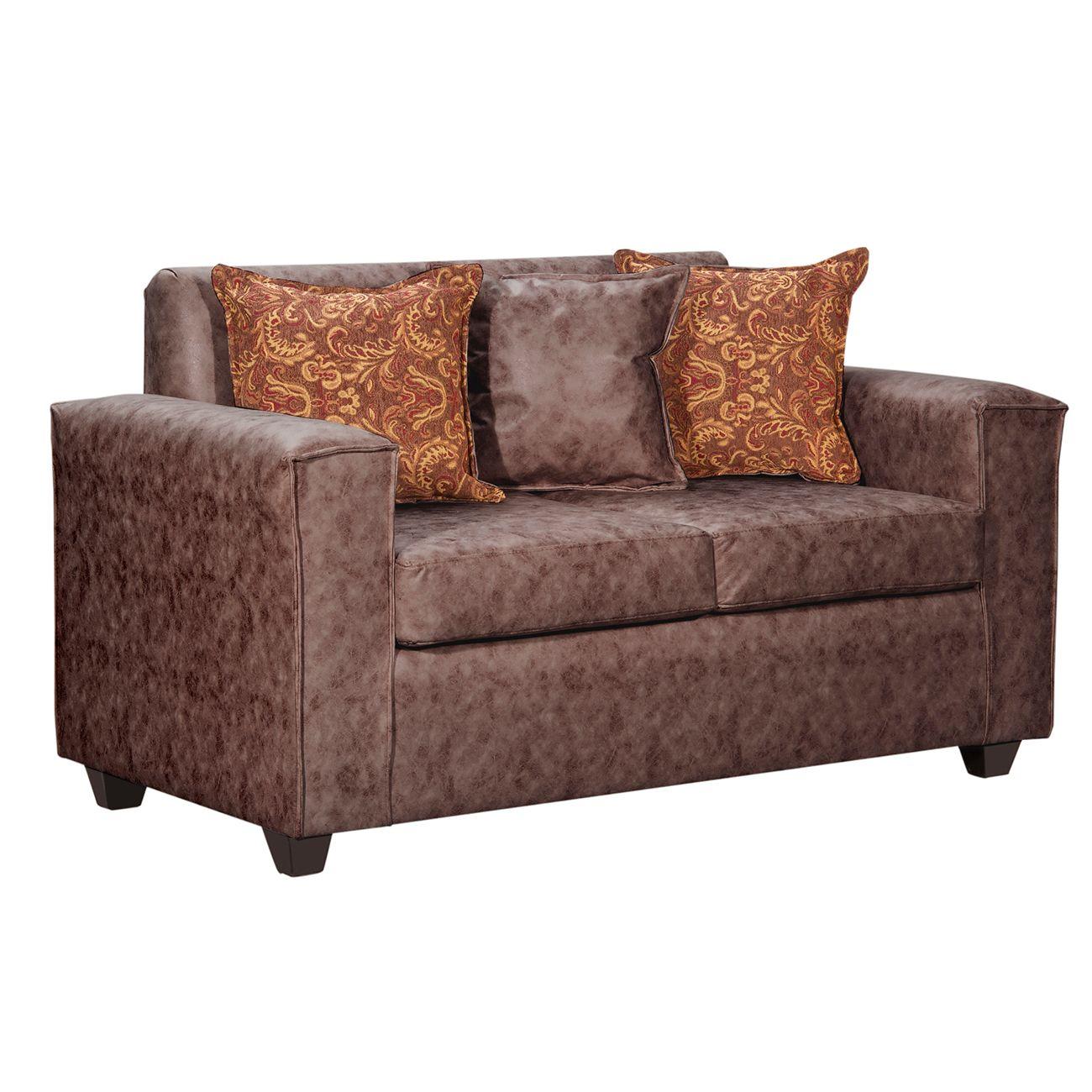 Sofa 2 Cuerpos Ezeiza Chocolate-1