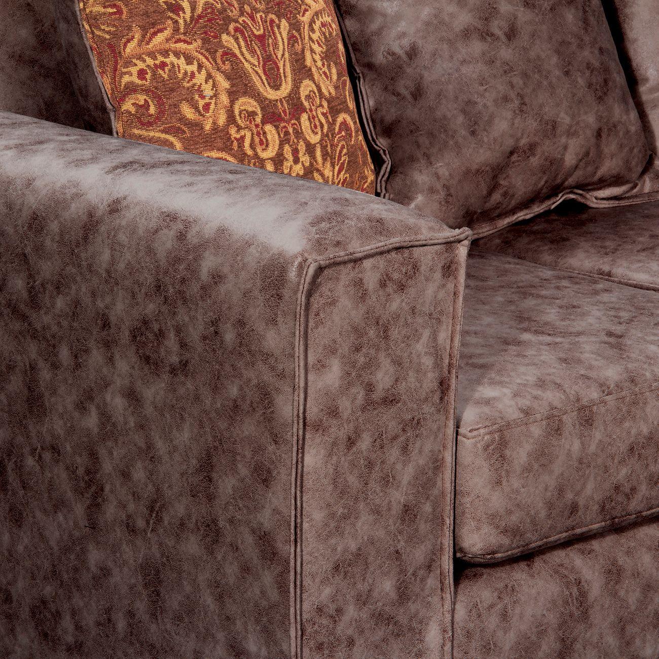 Sofa 2 Cuerpos Ezeiza Chocolate-2