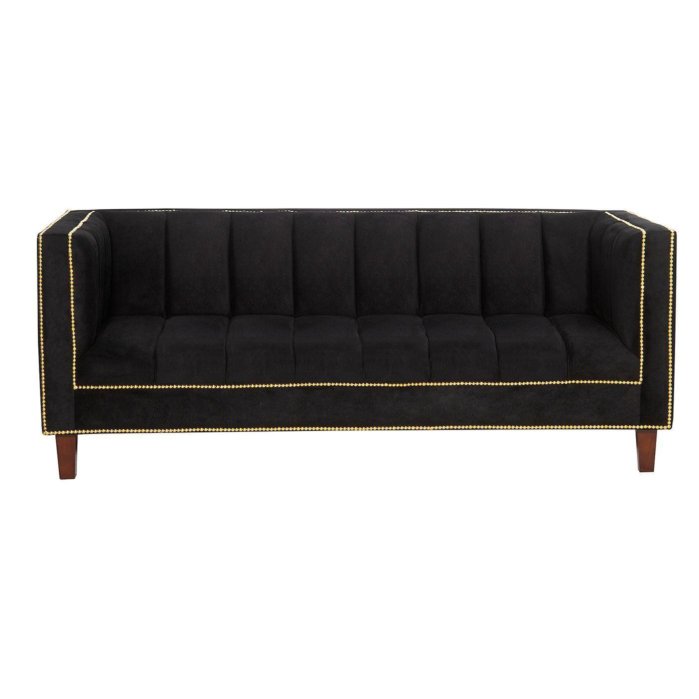 Sofa 3 cuerpos Grosseto Black-0
