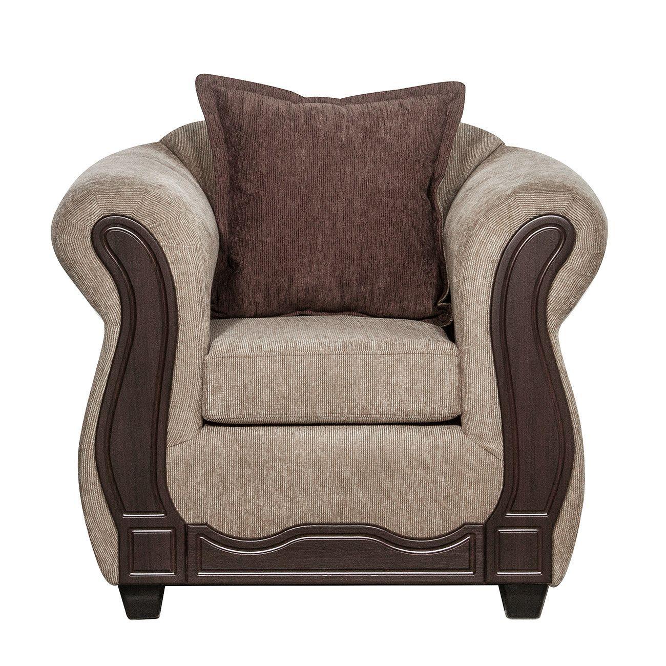 Juego de Living 3 2 1 Barcelona Beige-4