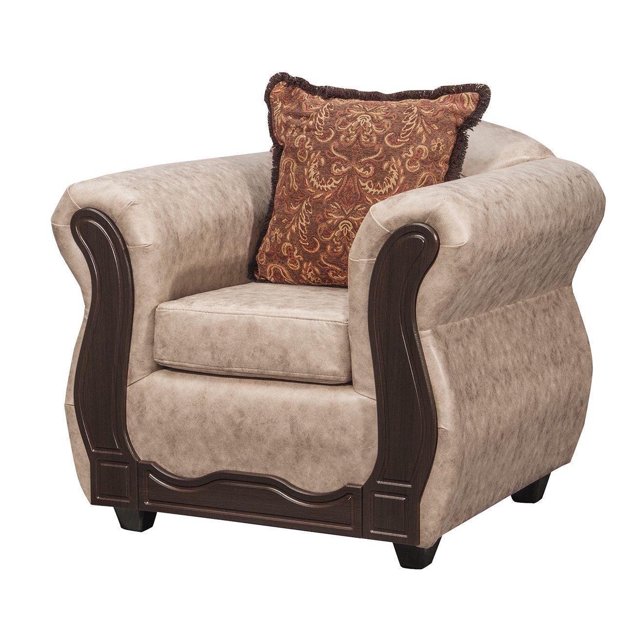 Juego de Living 3 1 1 Sofia PU Beige-5